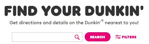 Dunkin Donut Locations