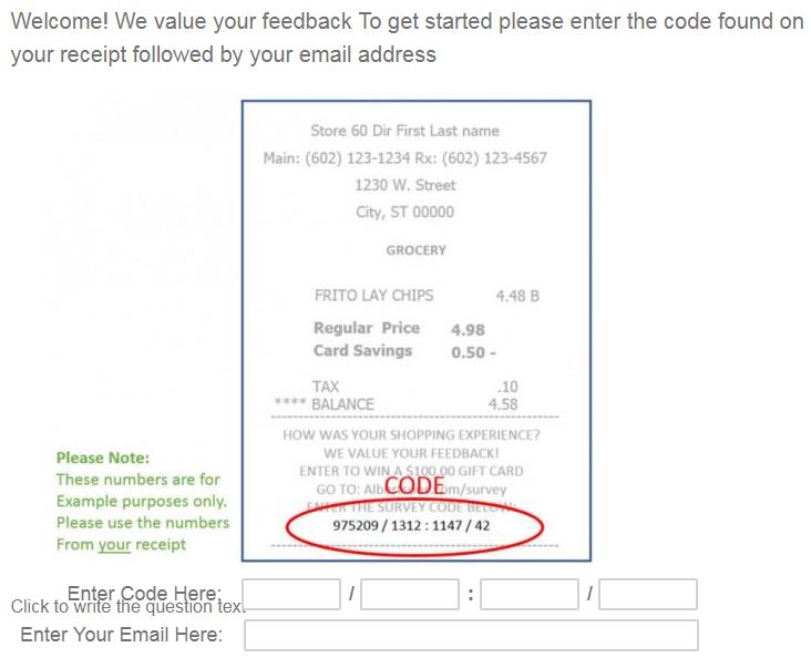 Jewelsurvey.com Jewel-Osco® Survey to Win $100 Gift Card - Survey 888