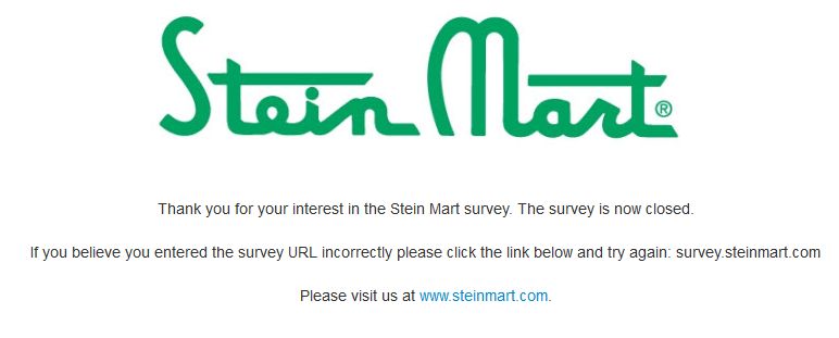 Survey.steinmart.com
